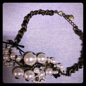 Betsy Johnston pearl necklace